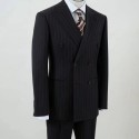 Slim-Fit Business Wool Suit