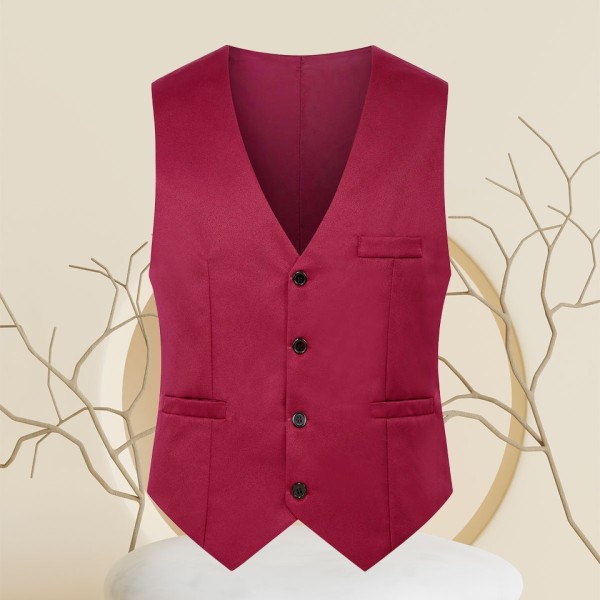 Comfortable, Slim-Fit Business Vest