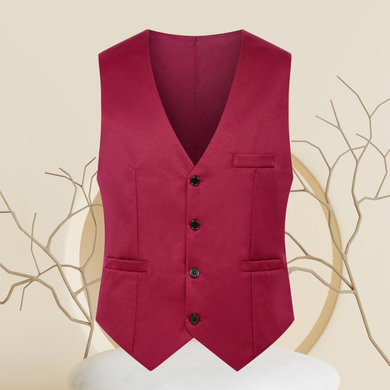 Comfortable, Slim-Fit Business Vest