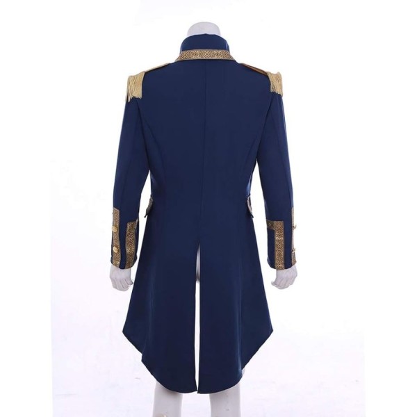 Exquisitely Embroidered Retro-Style Long Coat