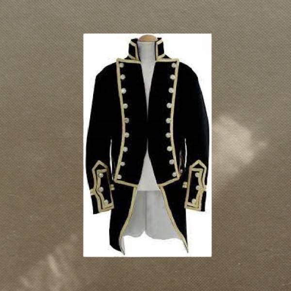 100% Wool Men's Formal Long Coat