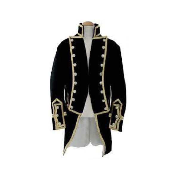 100% Wool Men's Formal Long Coat