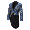 Comfortable Men's Sapphire Blue Suit