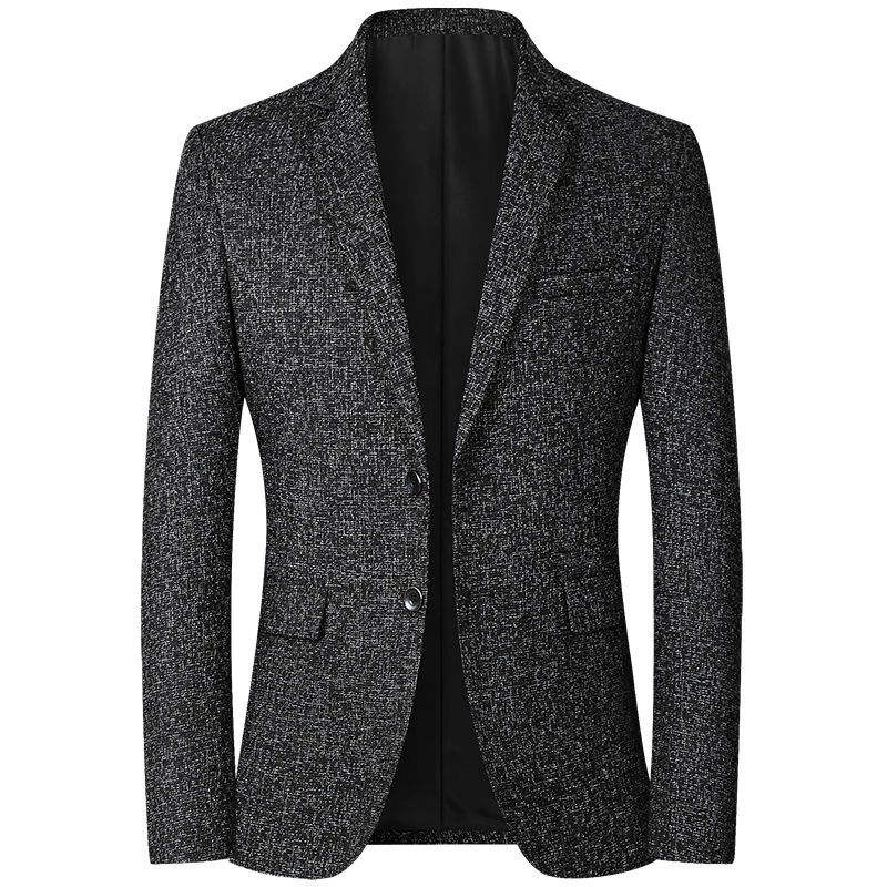 Single-Breasted Men's Blazer