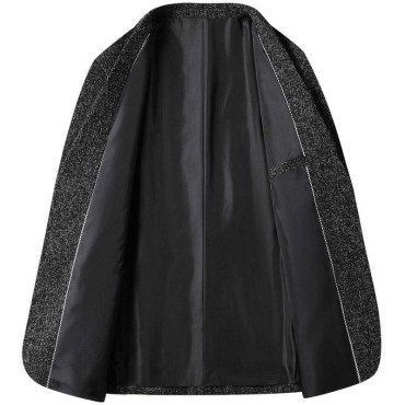 Single-Breasted Men's Blazer