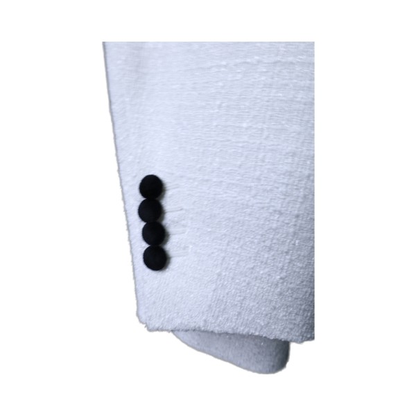 Breathable Color-Block Slim-Fit Formal Suit