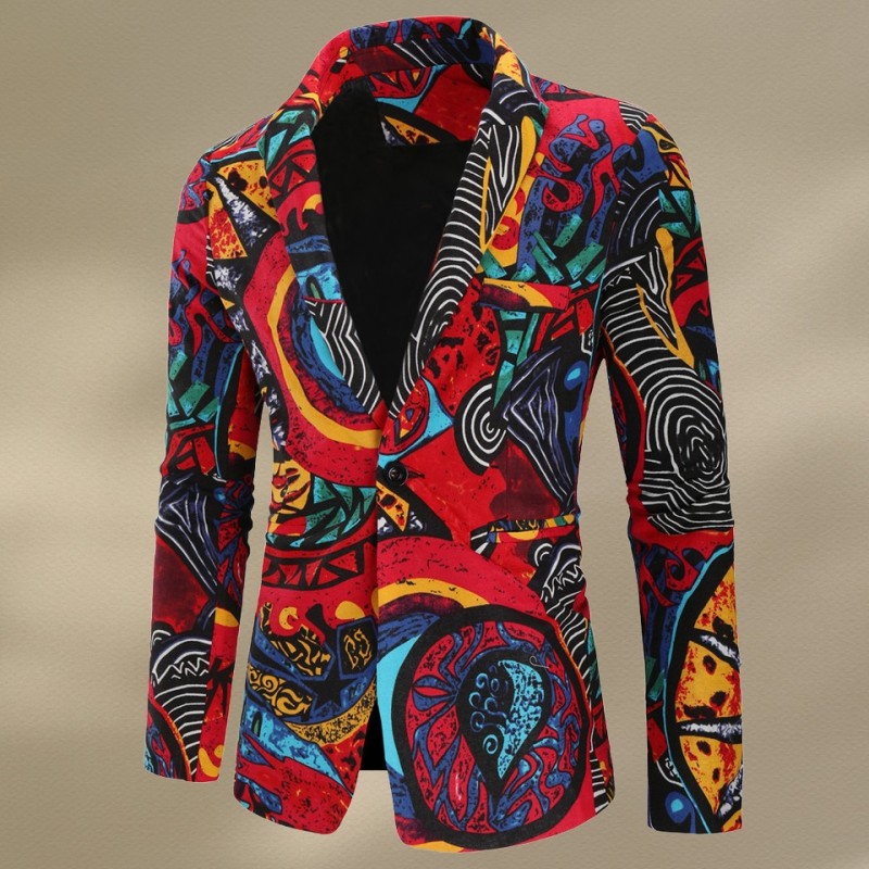 Men's Blended Suit Jacket