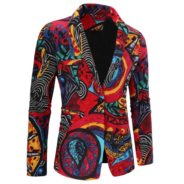 Men's Blended Suit Jacket