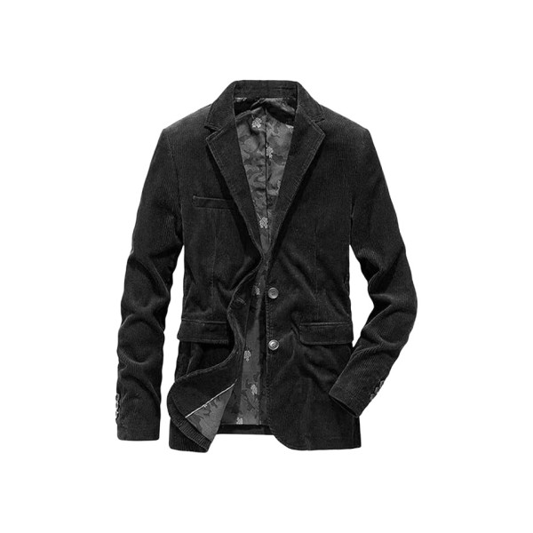 Single-Breasted Men's Suit Jacket