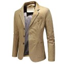 Simple Business 2-Button Suit Jacket