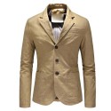 Simple Business 2-Button Suit Jacket