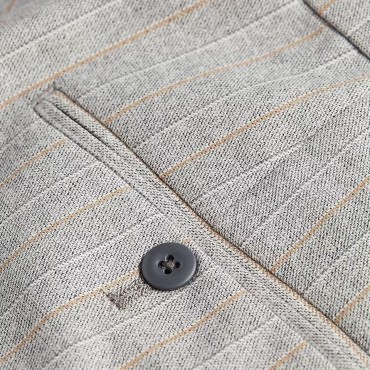 Comfortable & Stretchy Straight-Leg Business Trousers
