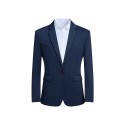Slim-Fit Wrinkle-Resistant Business Suit Jacket