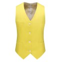 Slim-Fit Breathable Formal Suit Vest