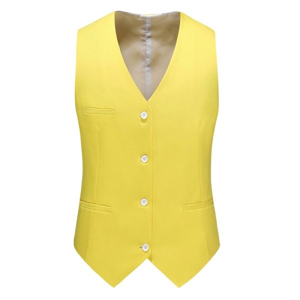 Slim-Fit Breathable Formal Suit Vest