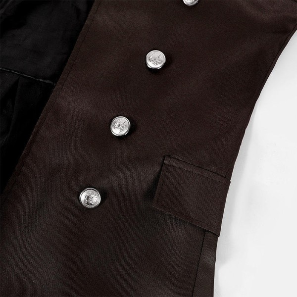 Vintage-Style Long Formal Coat