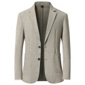 Lightweight & Breathable Solid-Color Men's Suit Jacket