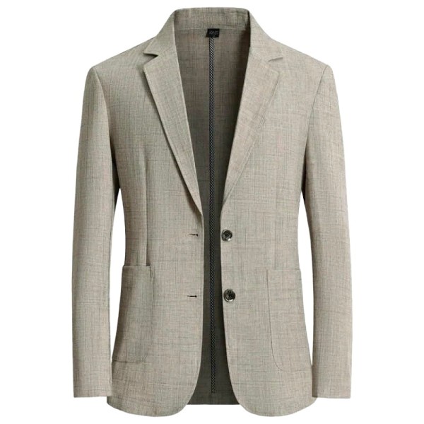 Lightweight & Breathable Solid-Color Men's Suit Jacket