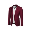 Comfortable & Breathable Cotton Men's Casual Suit Jacket