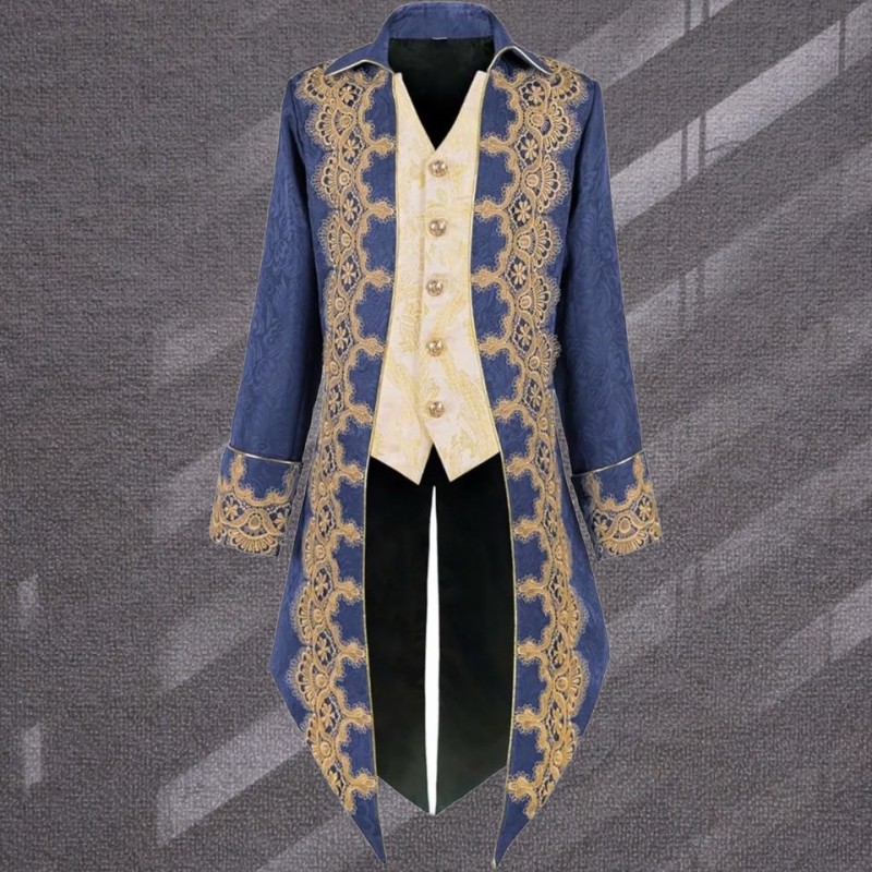 Hand-Embroidered Slim-Fit Formal Jacket
