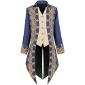 Hand-Embroidered Slim-Fit Formal Jacket