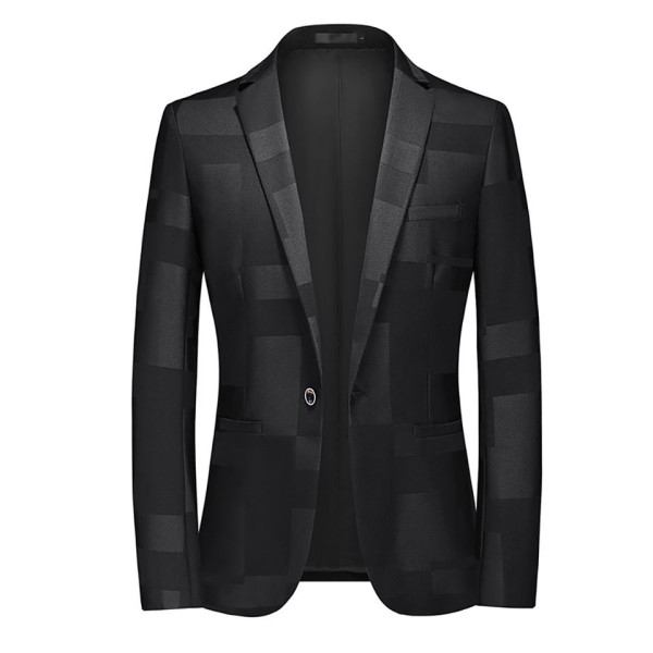 Men's Single-Button Blazer