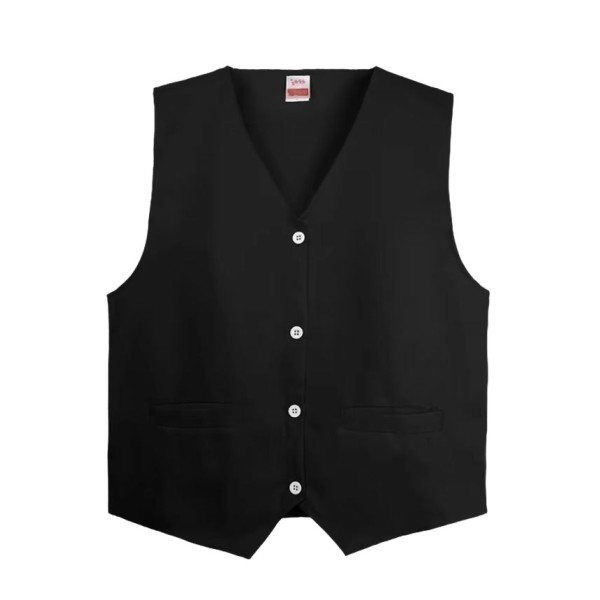 Cotton-Padded Casual Waistcoat