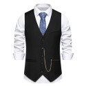 Slim-Fit Polyester Business Waistcoat