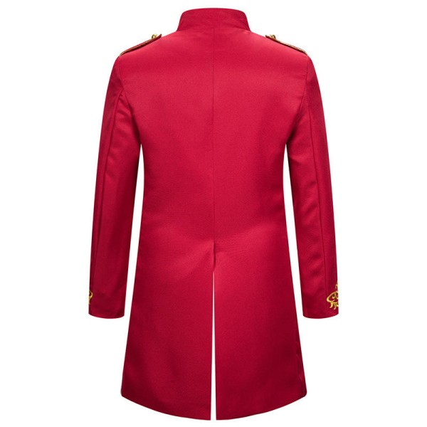 Slim-Fit Long Formal Jacket