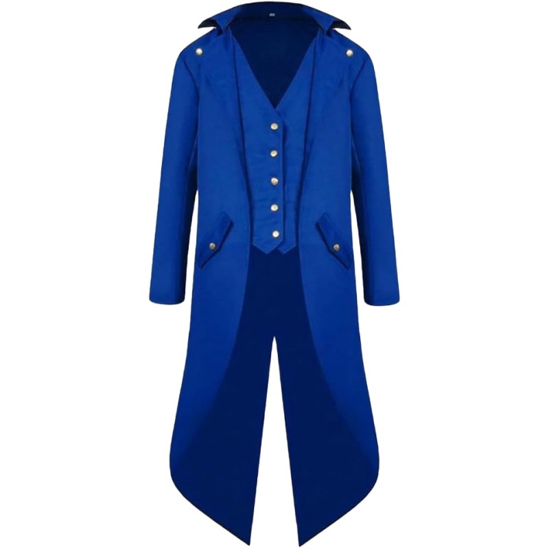 Retro Embroidered Long Coat