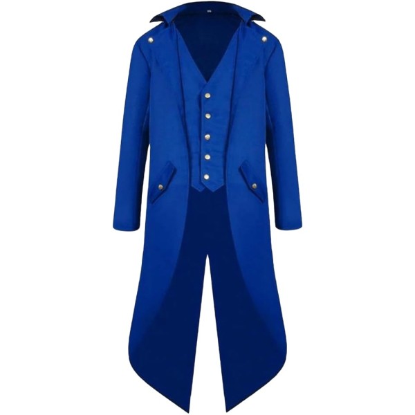 Retro Embroidered Long Coat