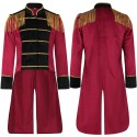 Slim-Fit Velvet Men's Long Coat