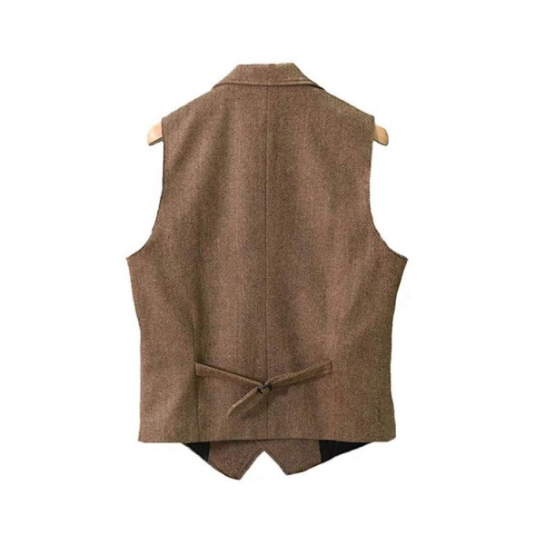 Slim-Fit Business Suit Vest