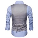 Casual, Wrinkle-Resistant Suit Vest