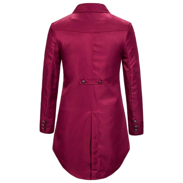 Slim-Fit Men's Stand-Collar Coat