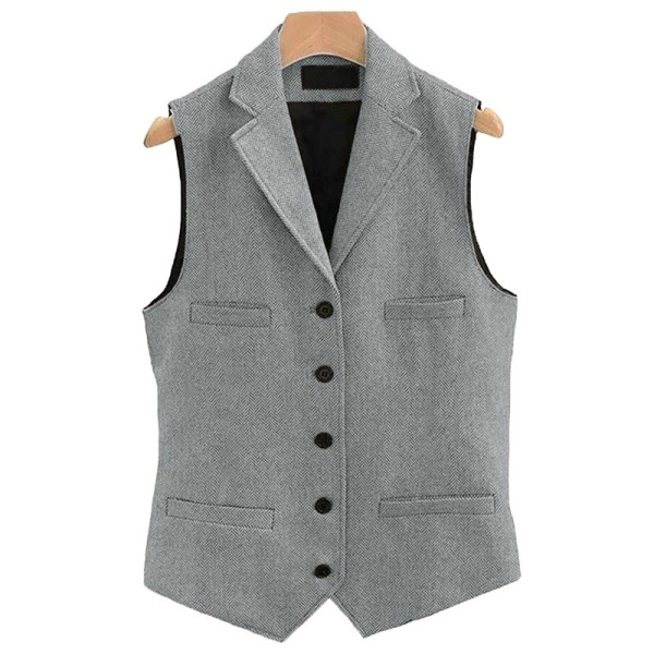 Slim-Fit Vintage Multi-Color Men's Suit Vest