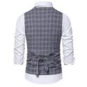 Breathable, Water-Resistant, Slim-Fit Men's Suit Vest