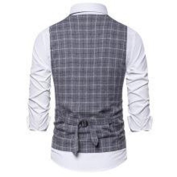 Breathable, Water-Resistant, Slim-Fit Men's Suit Vest