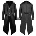 Cotton Men's Steampunk Formal Suit