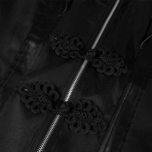 Slim-Fit, Long-Length Formal Coat with Zipper