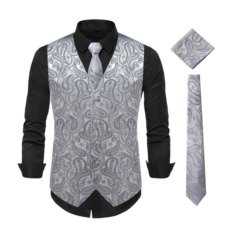 Business, Wrinkle-Resistant Men's Suit Vest