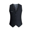 Comfortable, Versatile Men's Suit Vest