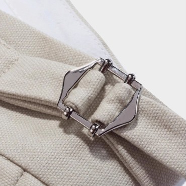 Comfortable, Slim-Fit Cotton Dress Trousers for Men (Commuter Style)