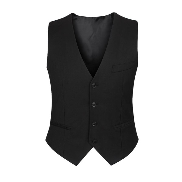 Slim-Fit Formal Business Suit Vest for Men