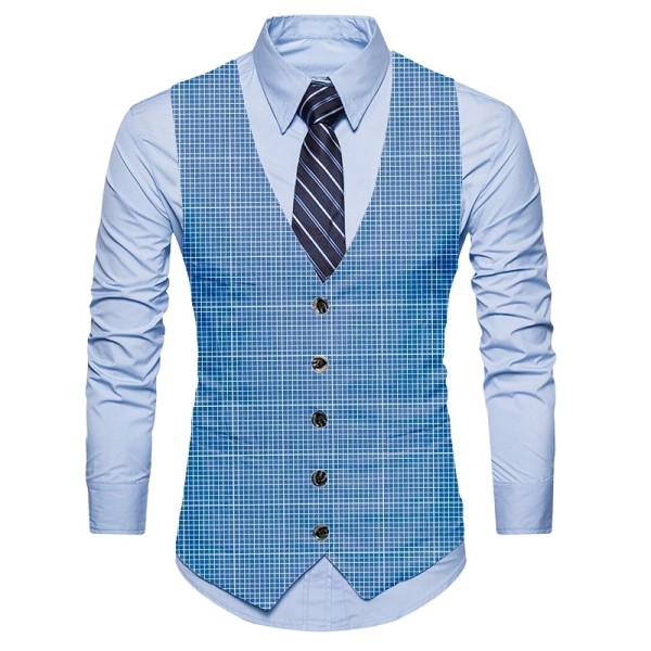 Business-Casual Suit Vest for Men