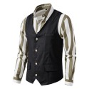 Breathable Business-Casual Suit Vest for Men
