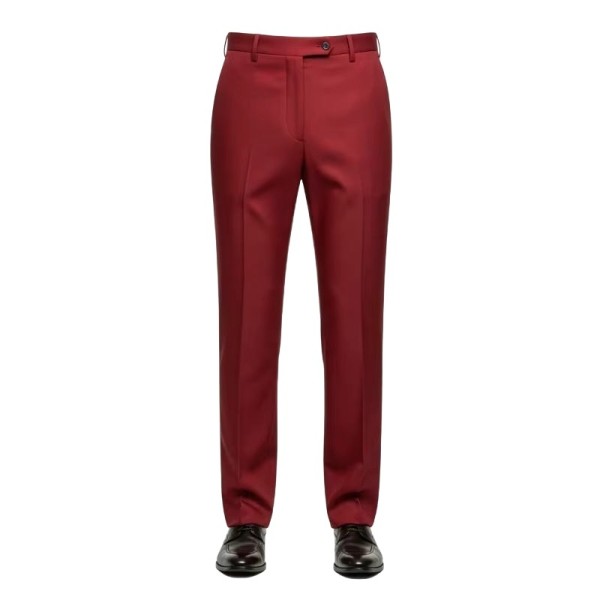 Anti-Static, Slim-Fit Wool-Blend Formal Dress Trousers